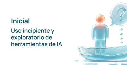 Inicial - Uso incipiente y exploratorio de herramientas de IA